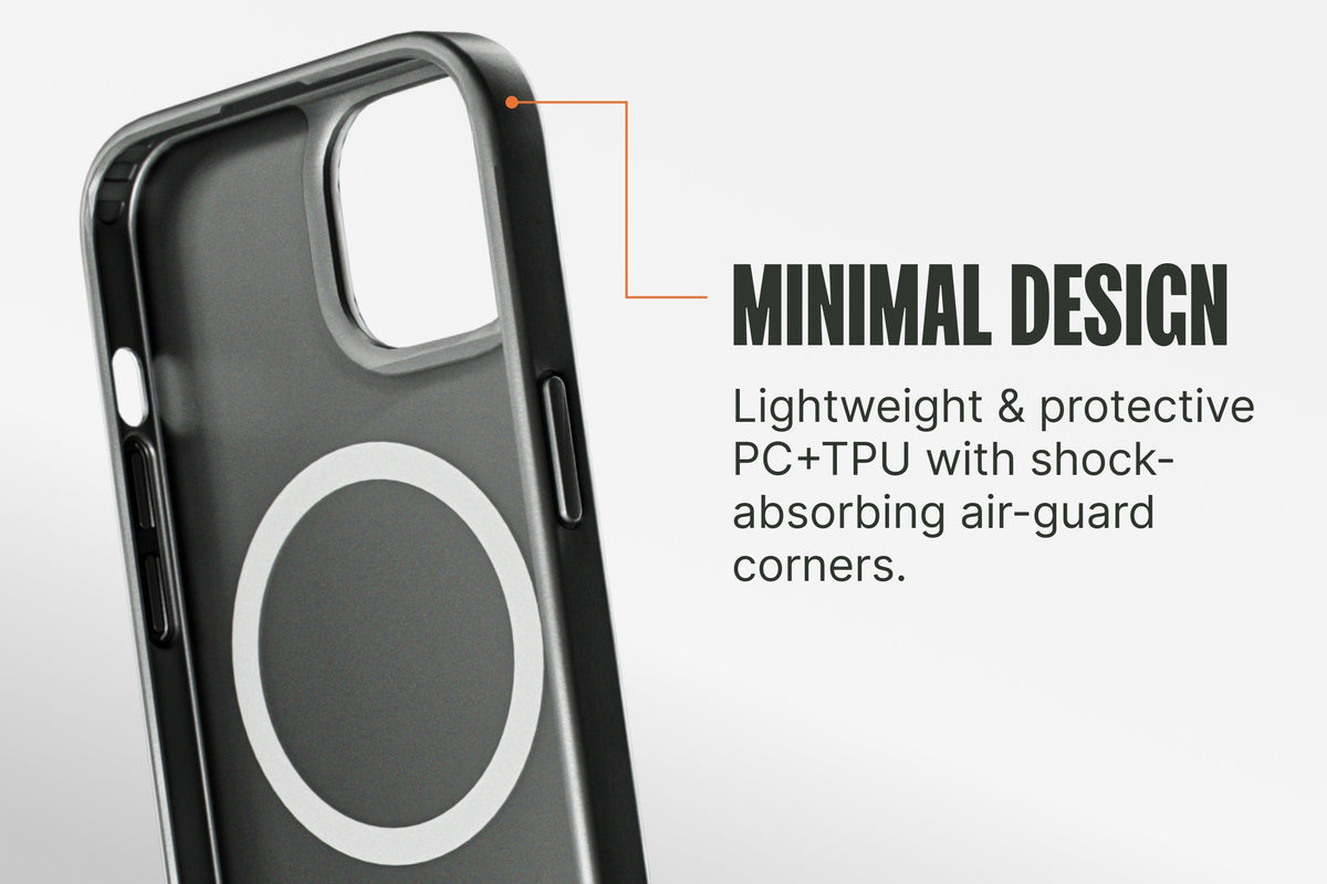 Groove MagSafe Phone Case - Deep Stone Grey