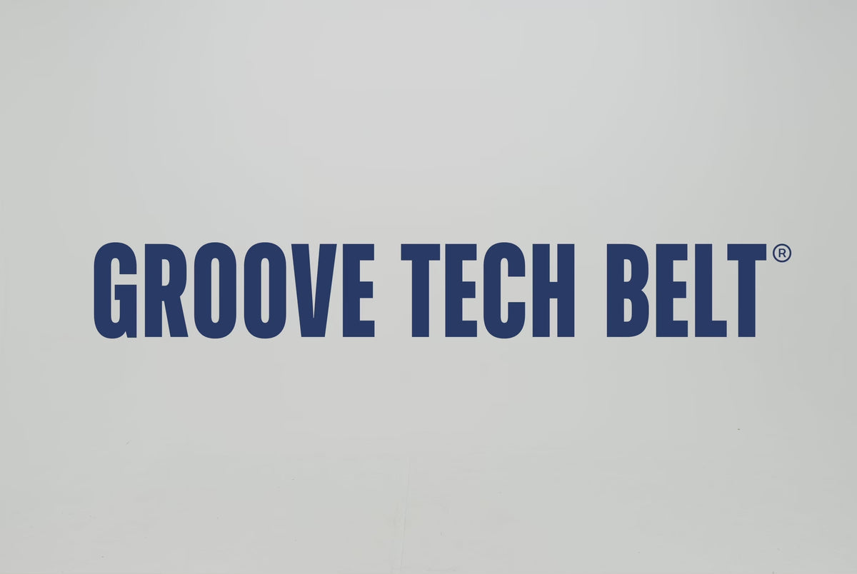 Groove Tech Belt® - Light Grey