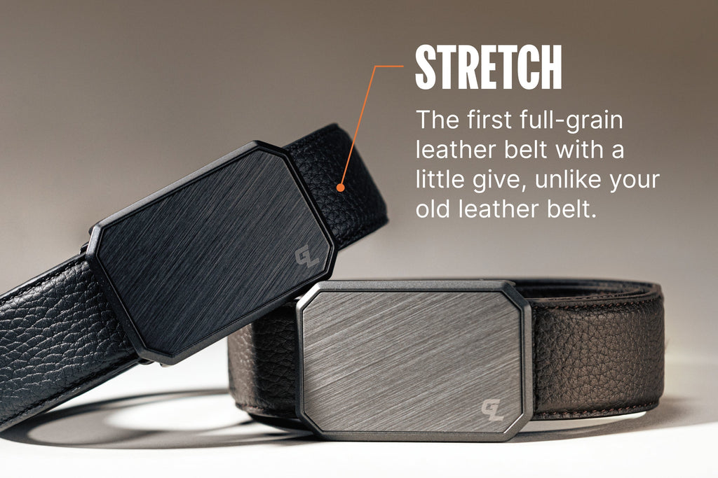 Groove Belt® Max Leather - Black
