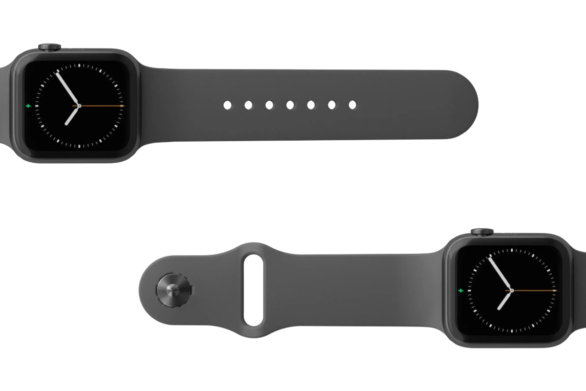 Apple Watch Band Solid Deep Stone Grey