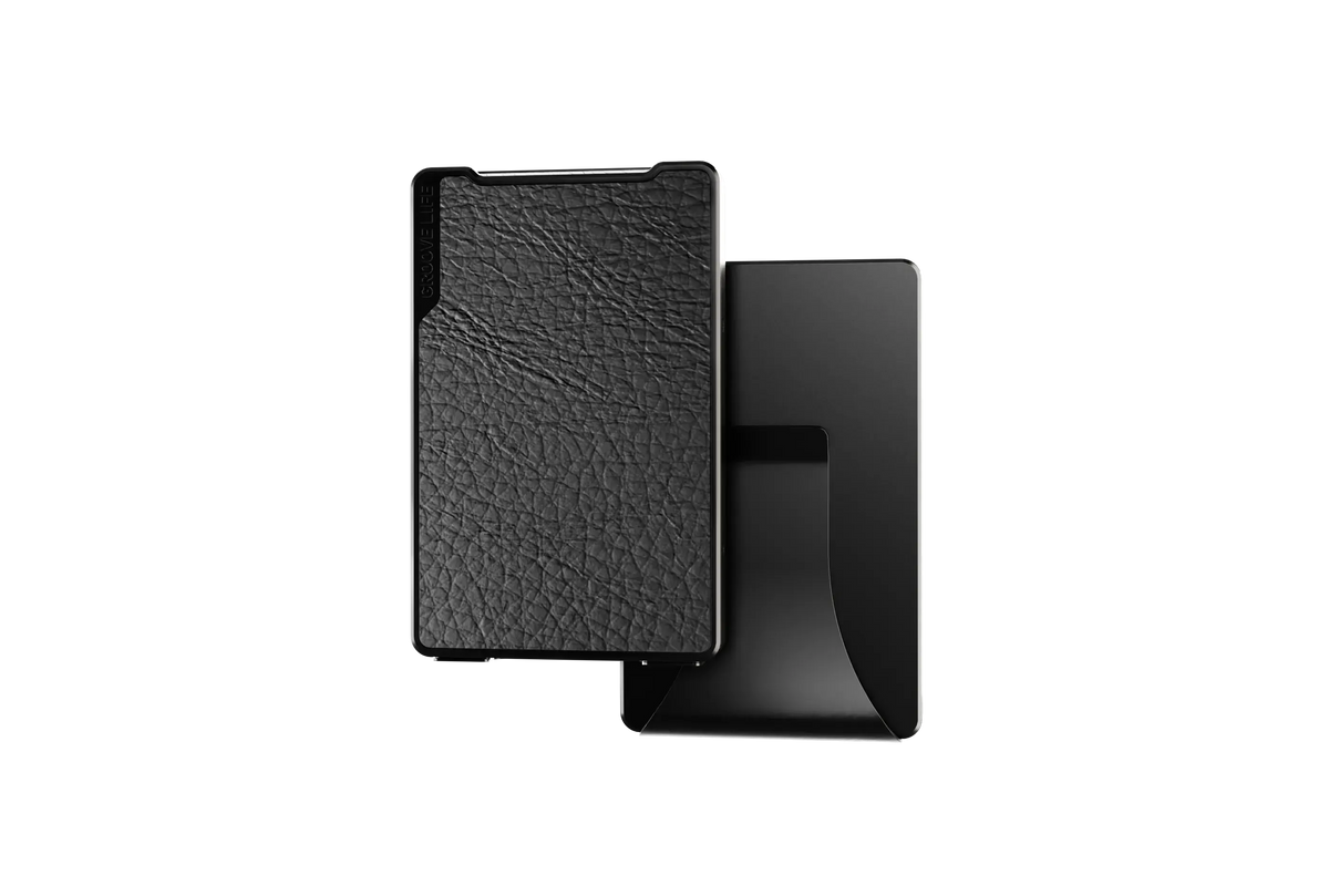 Groove Wallet® Leather - Black
