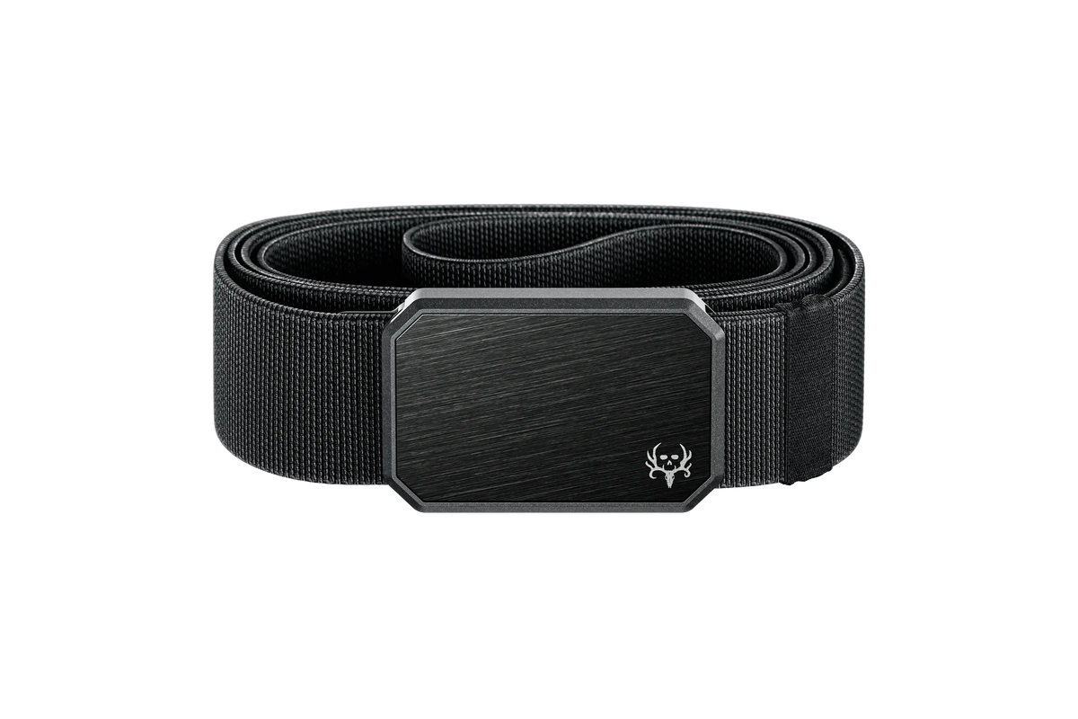 Bone Collector Icon Groove Belt Black/Black