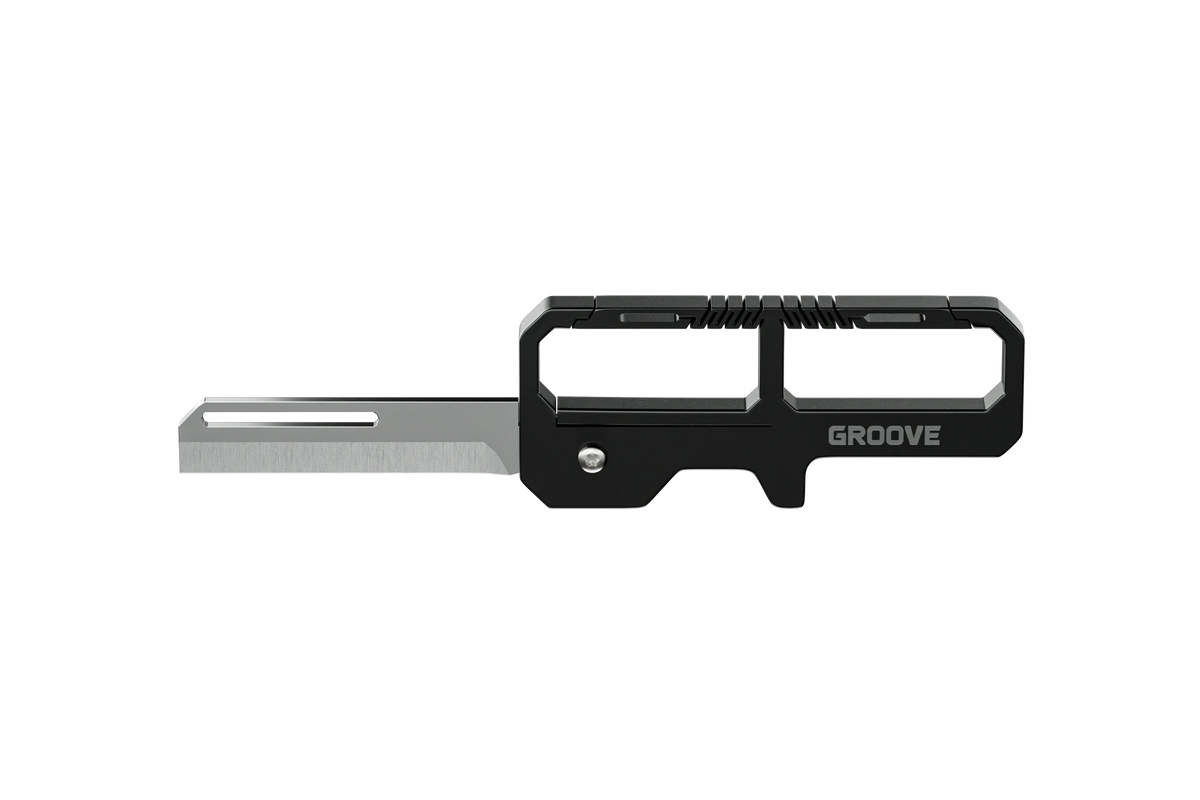 Groove® Carabiner Knife - Black