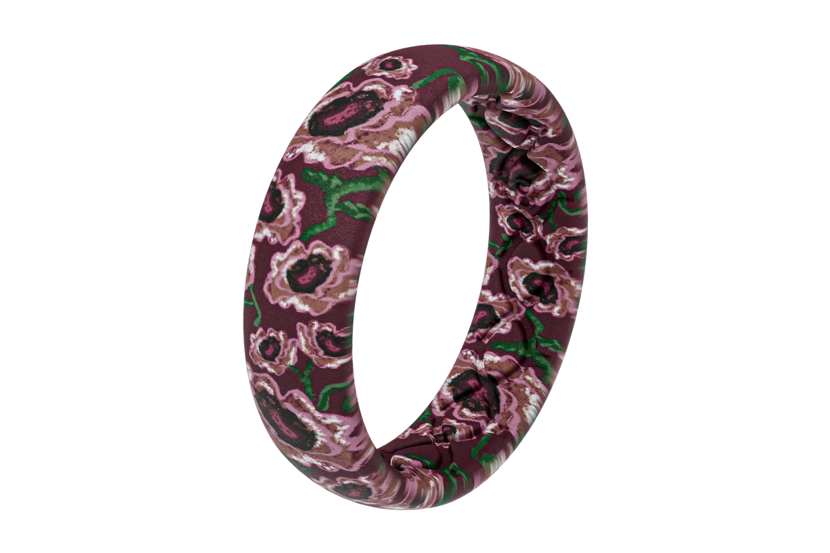 August Poppy Thin Ring