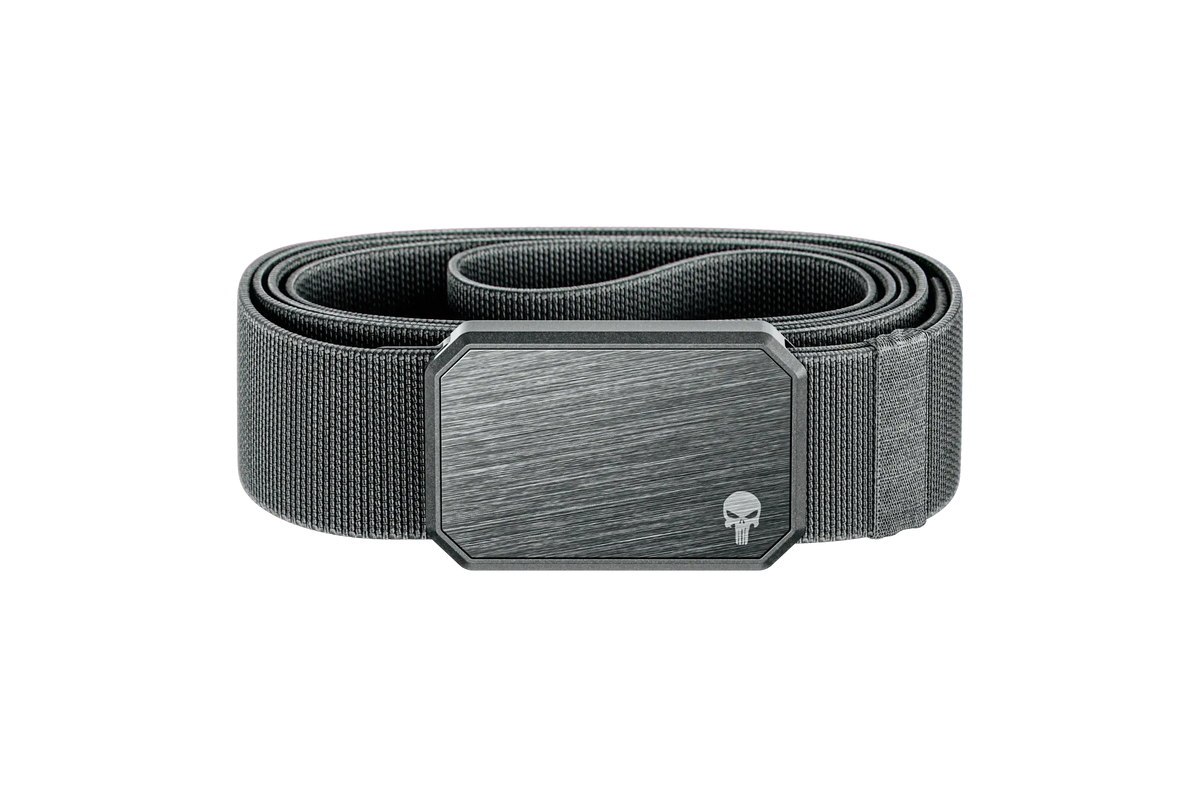Groove Belt - Punisher Skull Deep Stone/Gun Metal
