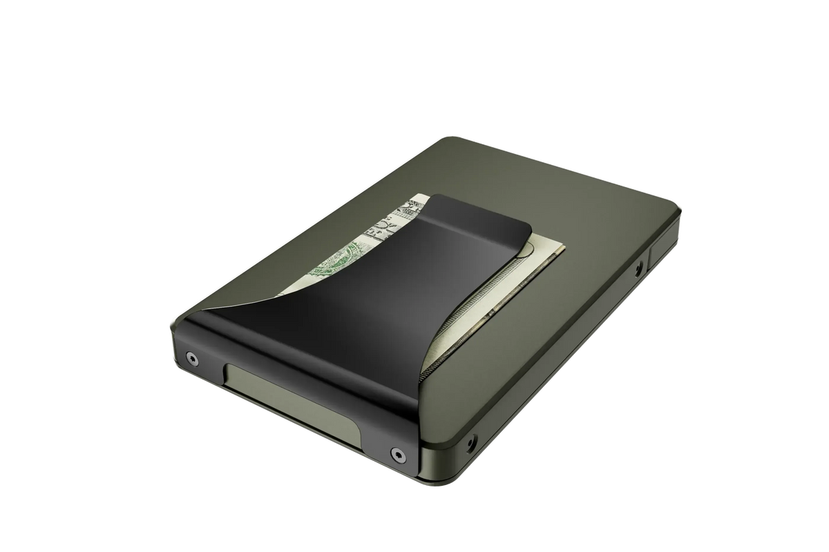 Groove Wallet® with MagSafe Plate - Base Camp Green