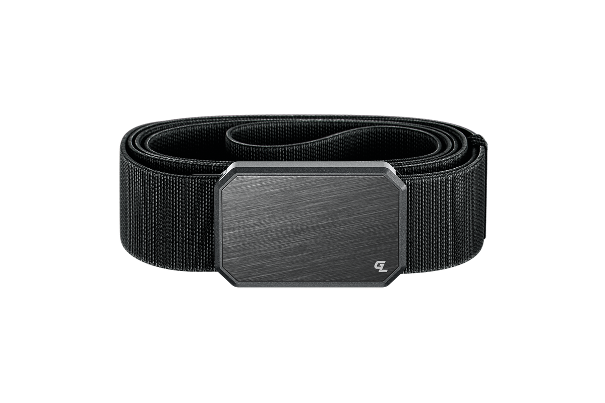 Groove Belt Gun Metal/Black