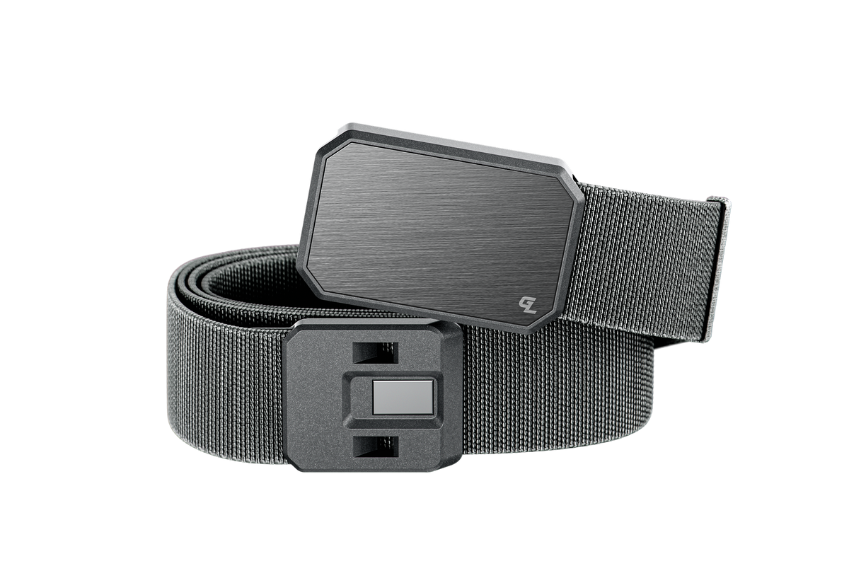 Groove Belt Gun Metal/Deep Stone