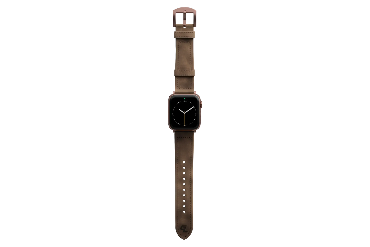 Vulcan Ascent - Brown Apple Leather Watch Band
