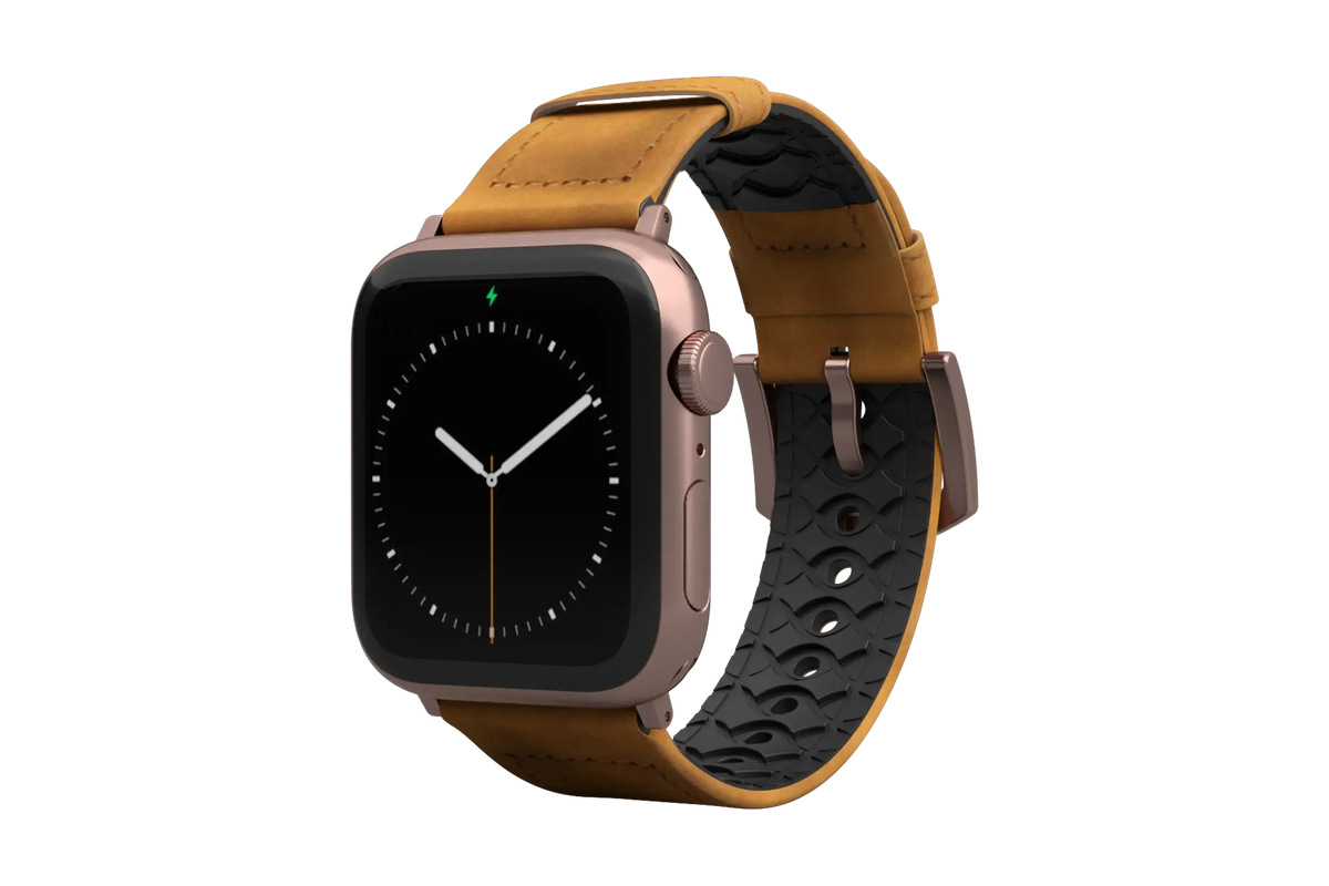 Vulcan Trek - Tan Apple Leather Watch Band