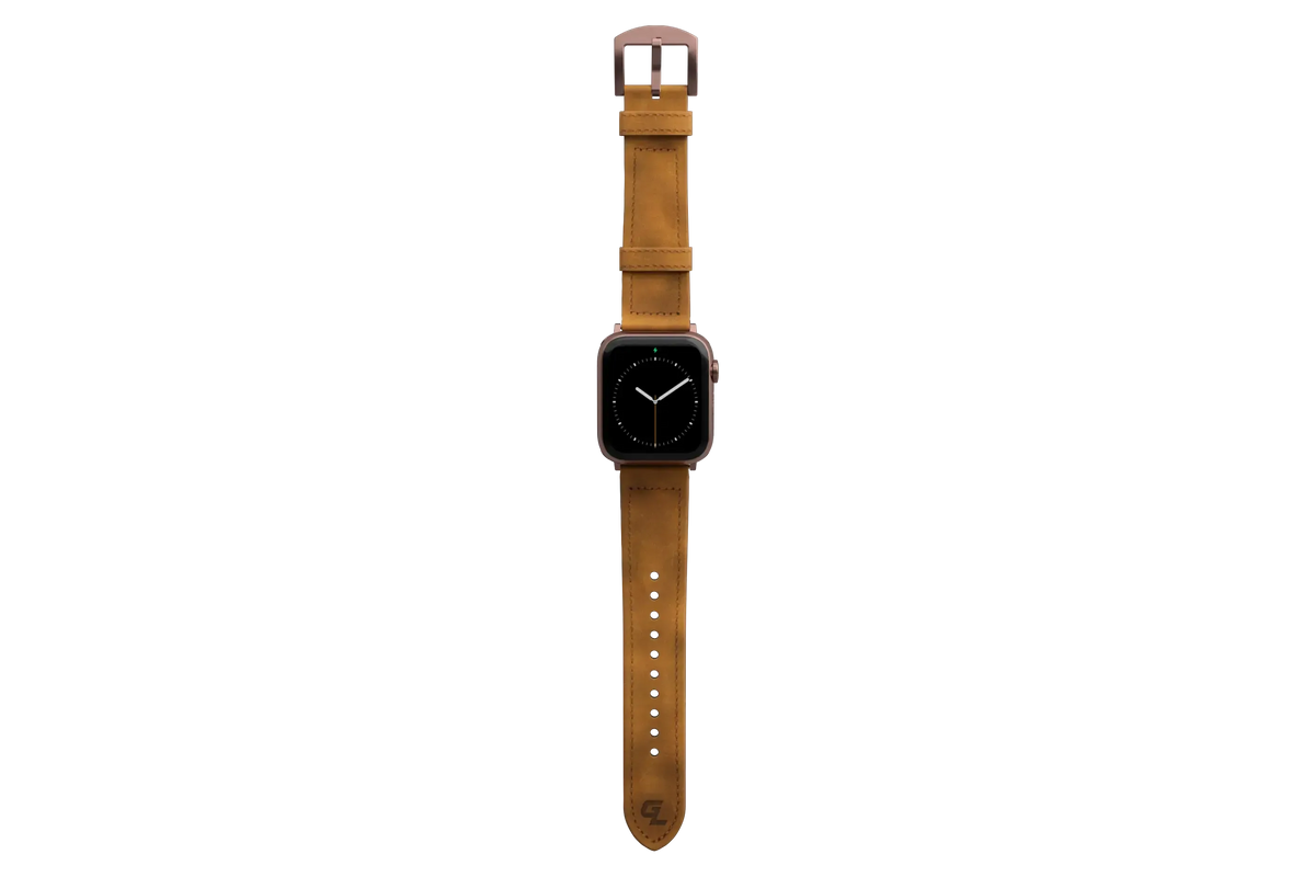 Vulcan Trek - Tan Apple Leather Watch Band