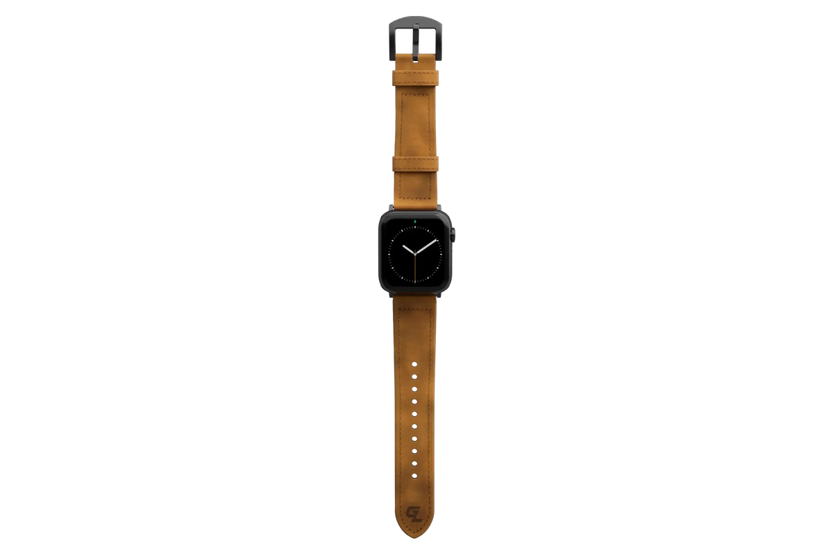Vulcan Trek - Tan Apple Leather Watch Band