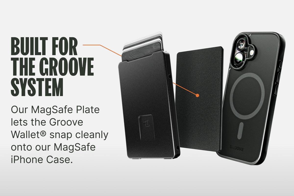 Groove Wallet MagSafe Plate